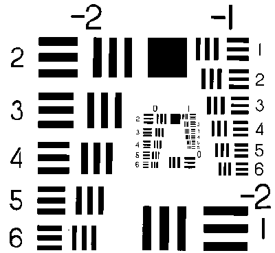 Air Force resolution target